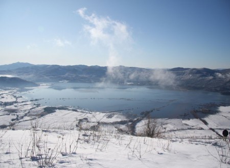 Snežnik, Javorniki, Cerkniško jezero s Slivnice