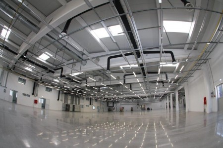 Industrijska hala za proizvodnjo električnih komponet v Podskrajniku IC I - novogradnja