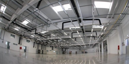Industrijska hala za proizvodnjo električnih komponet v Podskrajniku IC I - novogradnja